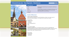 Desktop Screenshot of janz.gau-algesheim.com