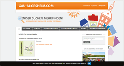 Desktop Screenshot of gau-algesheim.com